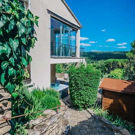 فيلة Belle Avec Superbe Vue, Piscine Et Jacuzzi